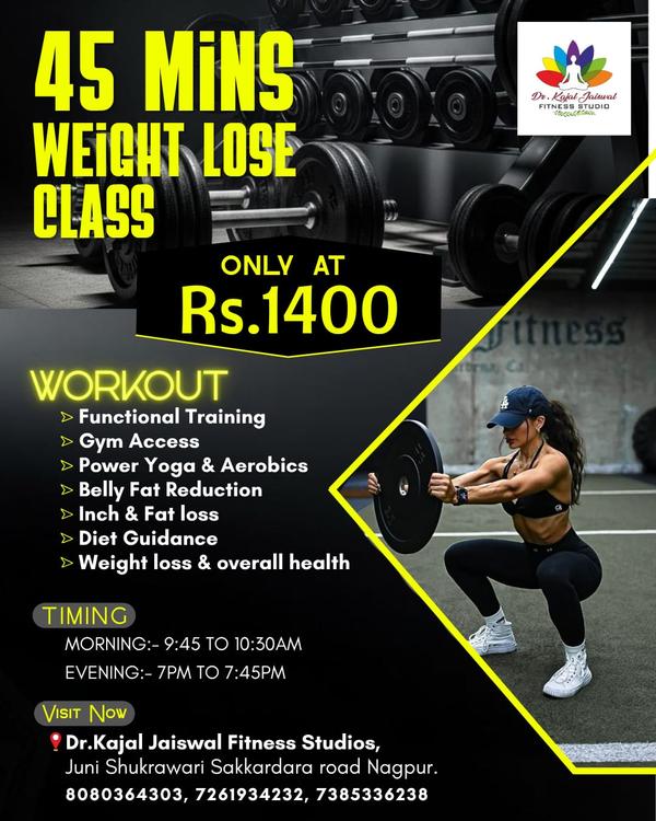 🔥 45 Mins Weight Loss Class �
