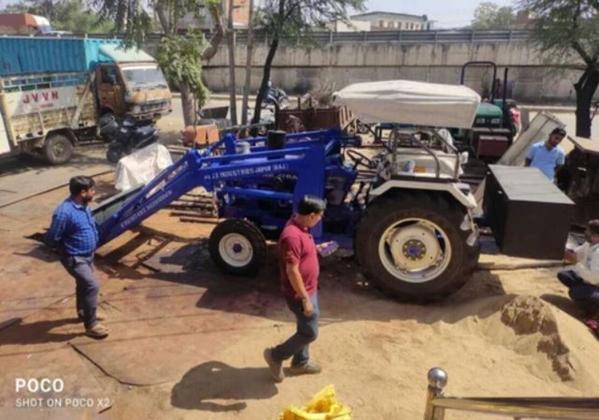 The tractor front end loader is an essential piece