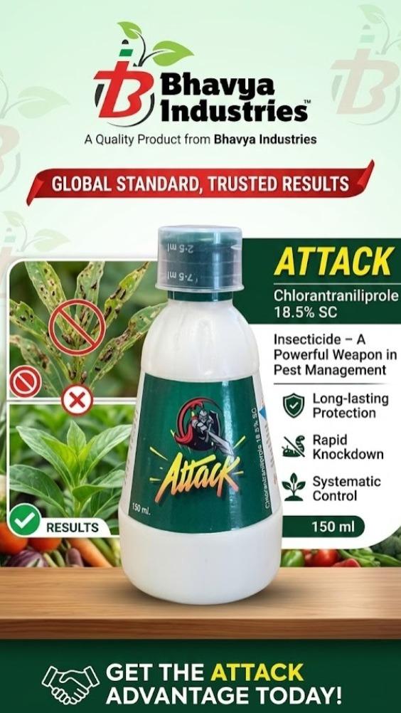 Attack is a next-generation, broad-spectrum insect