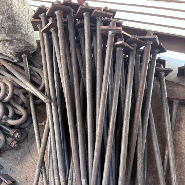 Foundation bolts are spec