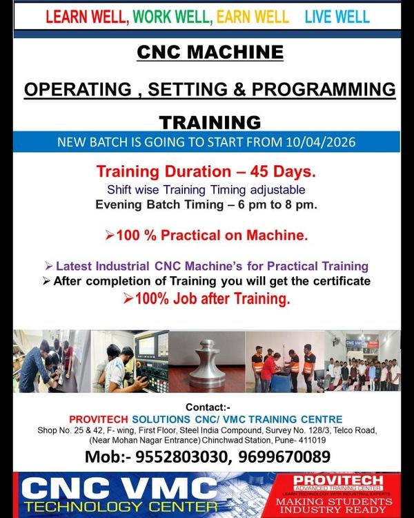CNC Operating, Setting & 