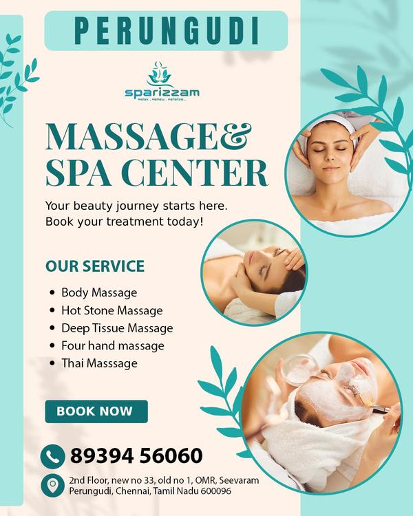 Massage Spa Center In Perungudi  | Spari