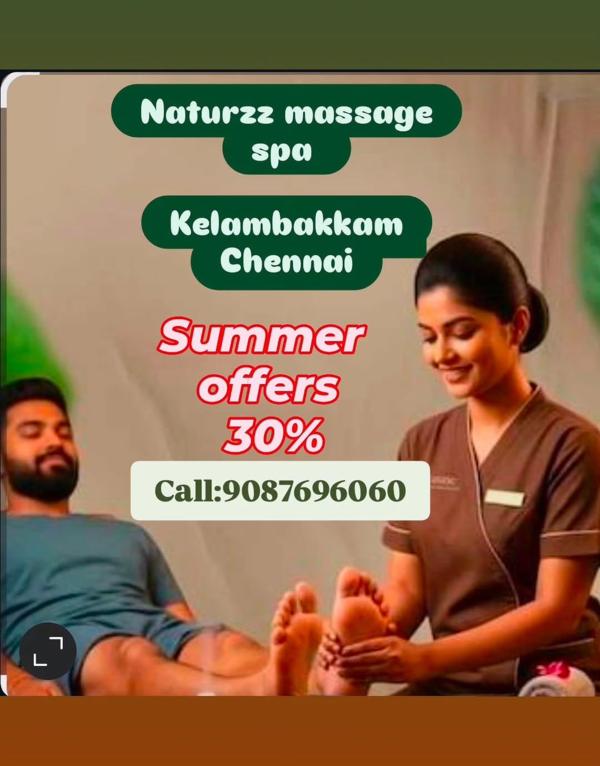 Naturzz spa kelambakkam Chennai
 Foot re