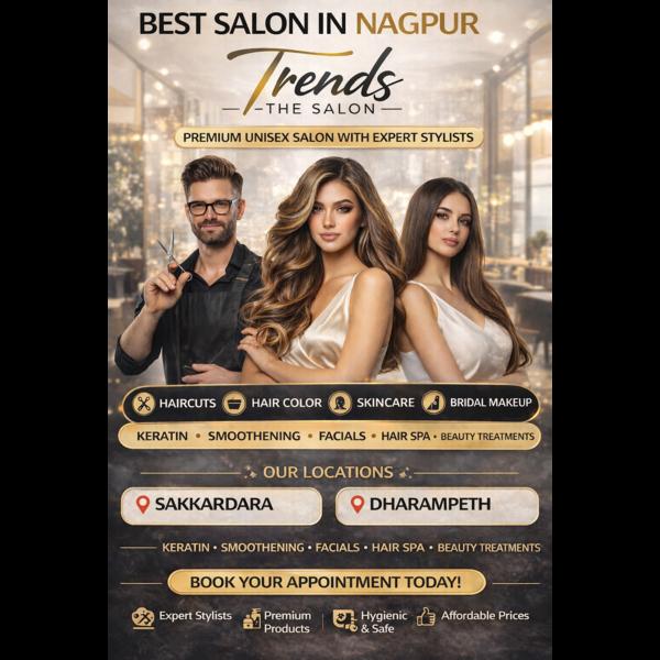 Best Parlour Near Me in Dharampeth – Tre