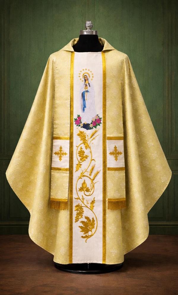 Gold-color Our Lady of Lo