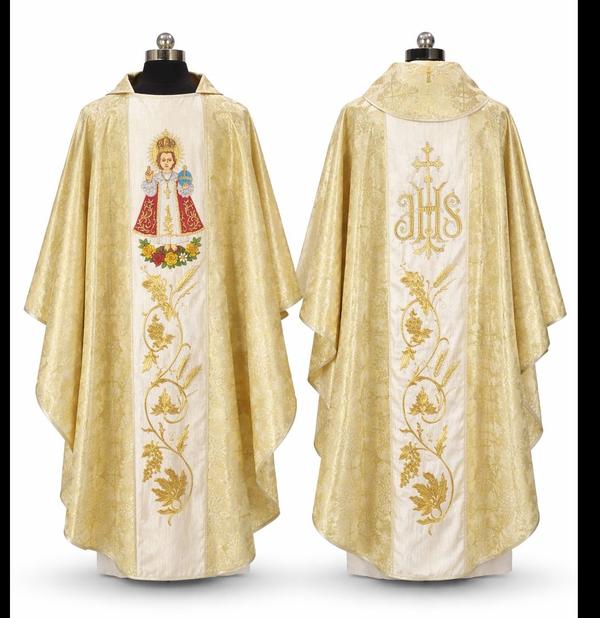 GOLD COLUR INFANT JESUS V