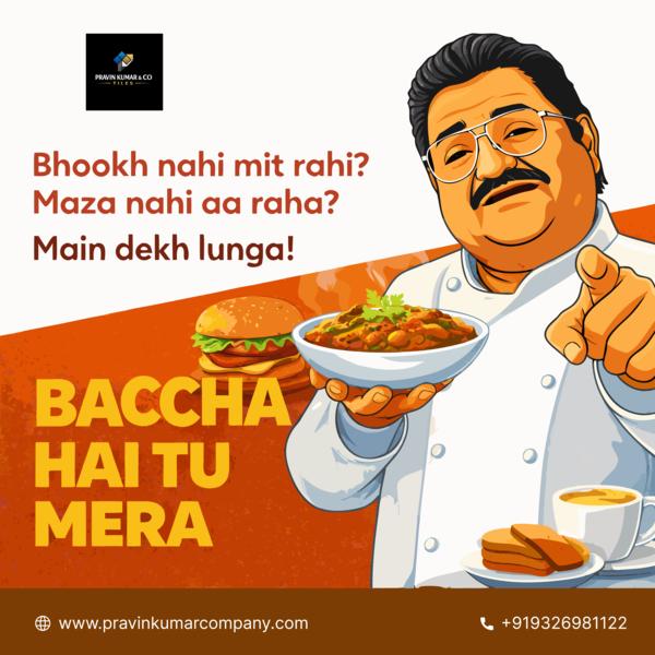 Bhookh lagi hai…  par satisfaction nahi mil raha? 