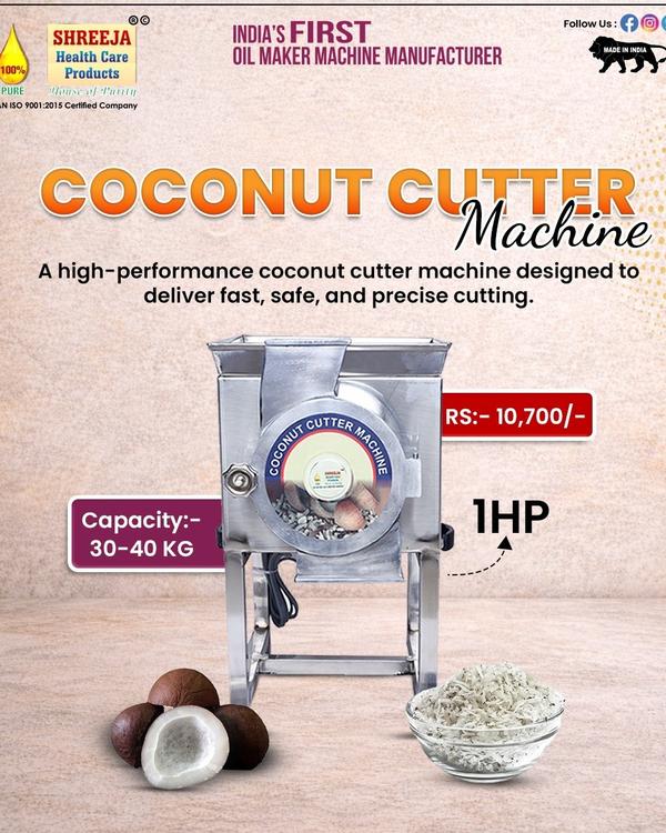 coconut cutter machine : nirmal industries pune