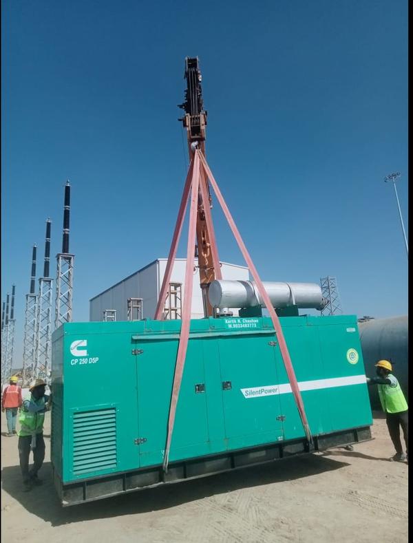 Generator rental provides temp