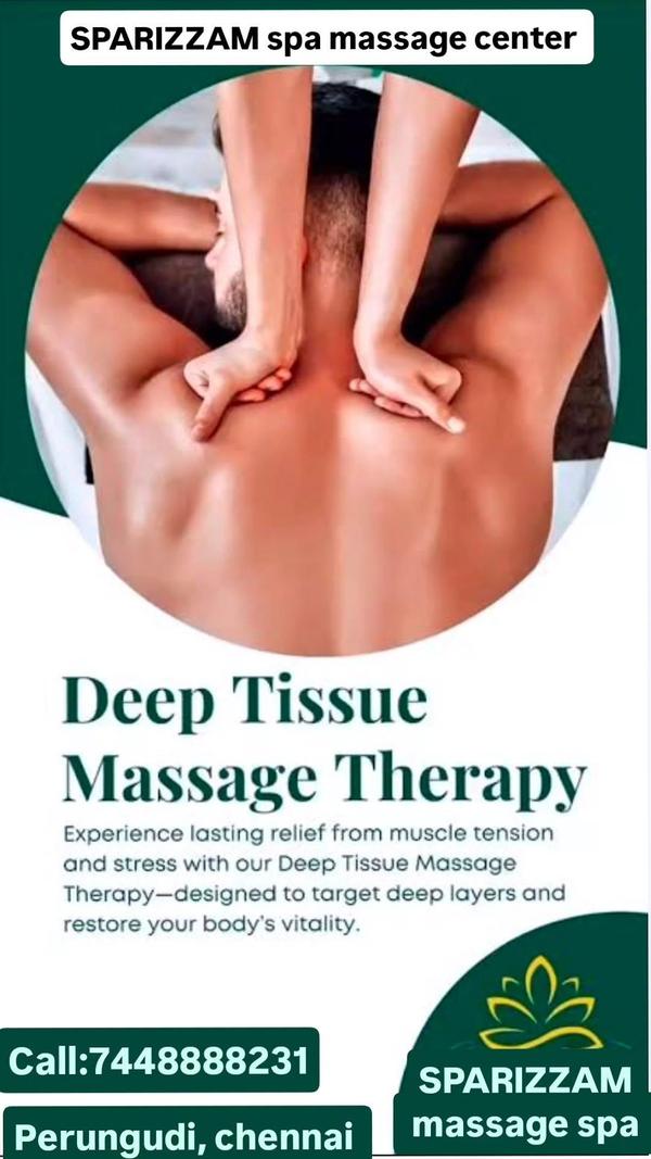 SPARIZZAM SPA deep tissue massage helps 