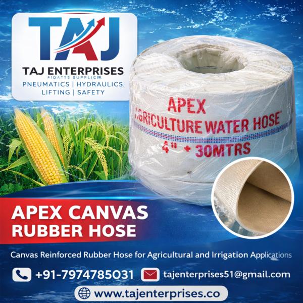 Apex Canvas Rubber HoseWe supply high-quality Ap