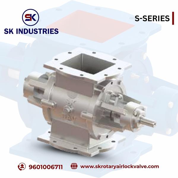 S-Series Rotary Airlock Valves are heavy-duty, pre