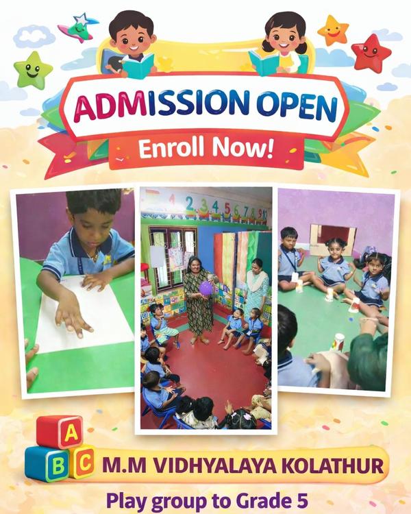 Dear Parents, Admissions are n