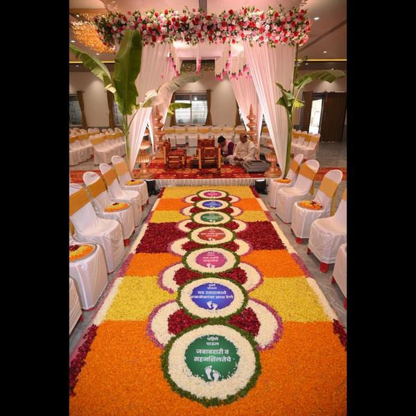 Wedding receptions requir