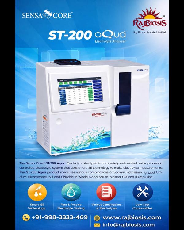 SENSACORE ST-200 Aqua Electrolyte Analyzer