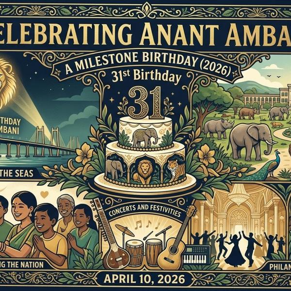 Anant Ambani celebrated h