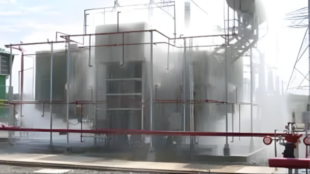 A High Velocity Water Spray System (HVWS) is an ad