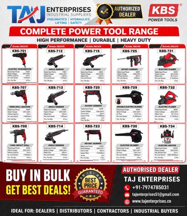 KING Professional Power Tools RangeWe are an Aut