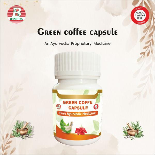 Ayurvedic Medicine Green coffee capsule  Manufactu