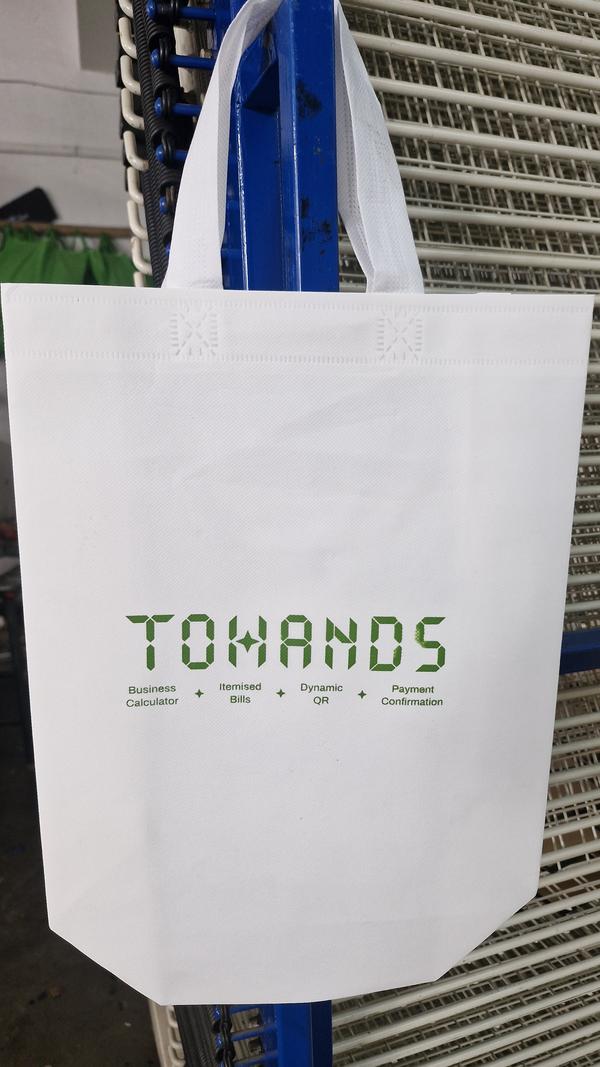 Non oven bags with printing..