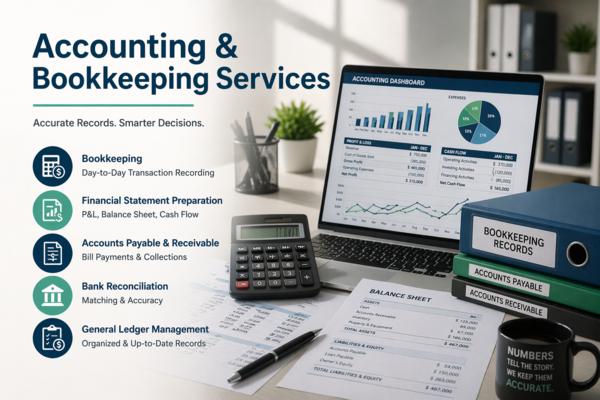 Accounting and bookkeeping ser