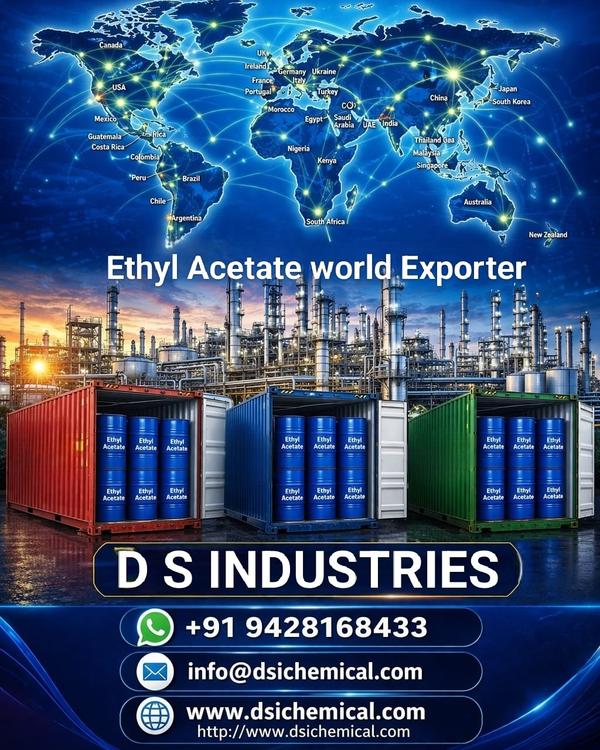 Ethyl Acetate We Leading D S INDUSTRIES Premium Qu