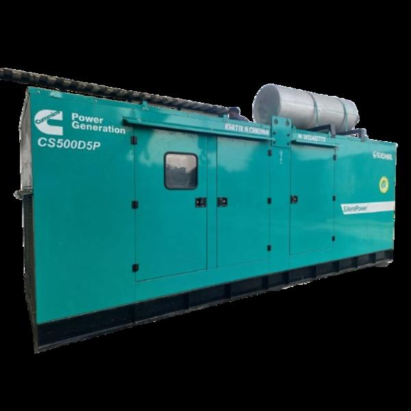 500 KVA Silent DG Set on Hire 
