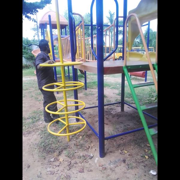 We are a manufacturer of children's play equipment