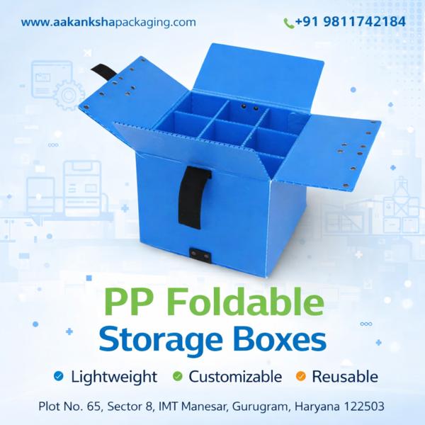 We are delivering PP Foldable Storage Boxes in Del