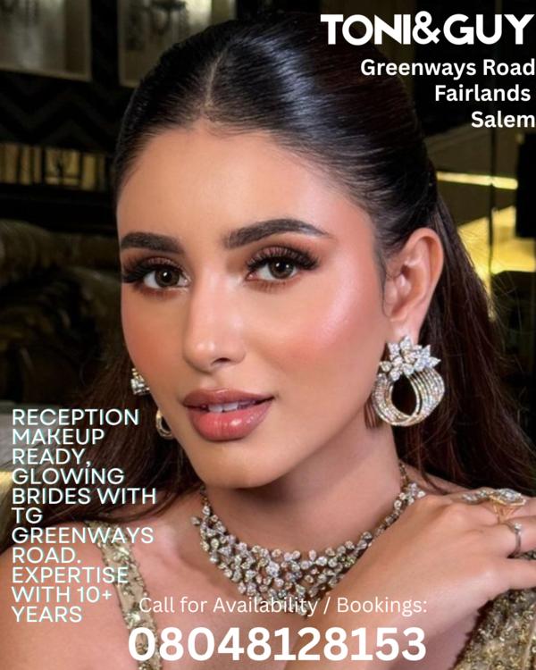Book Your Dream Reception Makeup in Sale