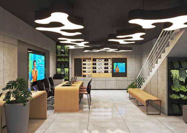 Commercial space interiors play an important role 