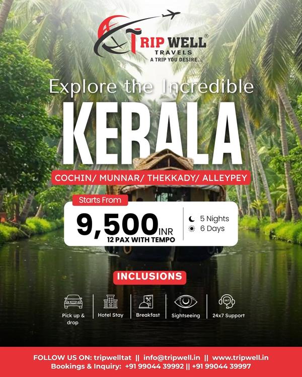 🌴✨ KERALA CALLING – YOUR DREA