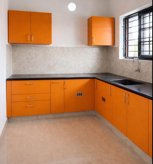 A stylish and functional kitchen designed for mode