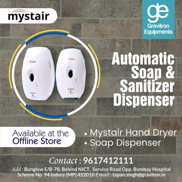 Mystair Soap & Sanitizer Dispe