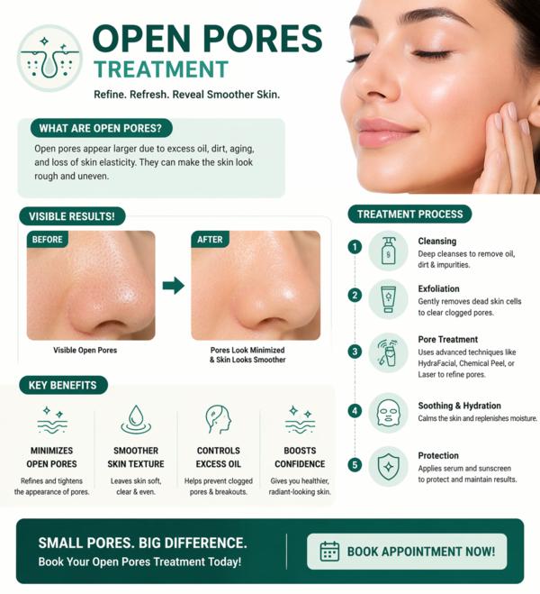 Open pores treatment is someth