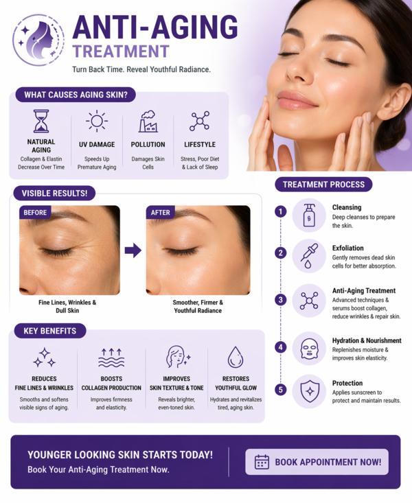 Anti-aging treatment often sou
