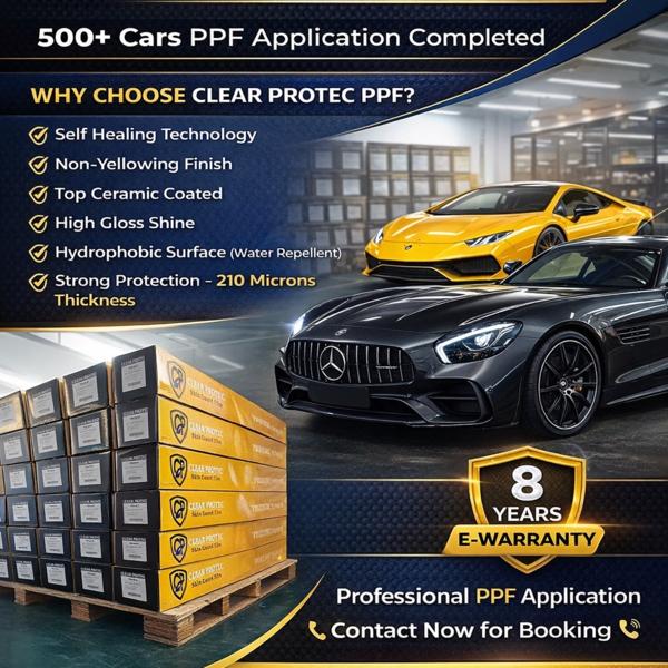 🚗 CAR PAINT PROTECTION FILM (