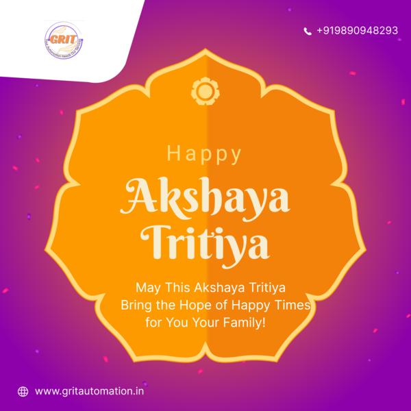 🌼✨ Happy Akshaya Tritiya! May this auspicious day