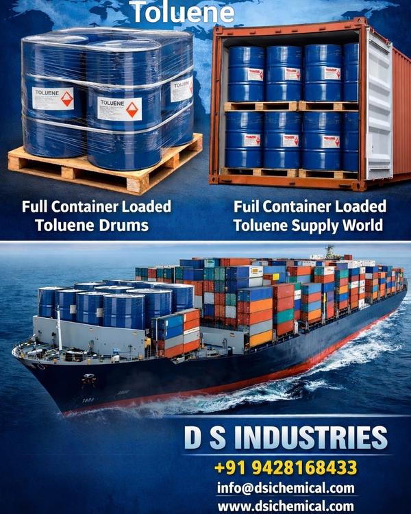 TOLUENE We Leading D S INDUSTRIES Best Toluene Sup