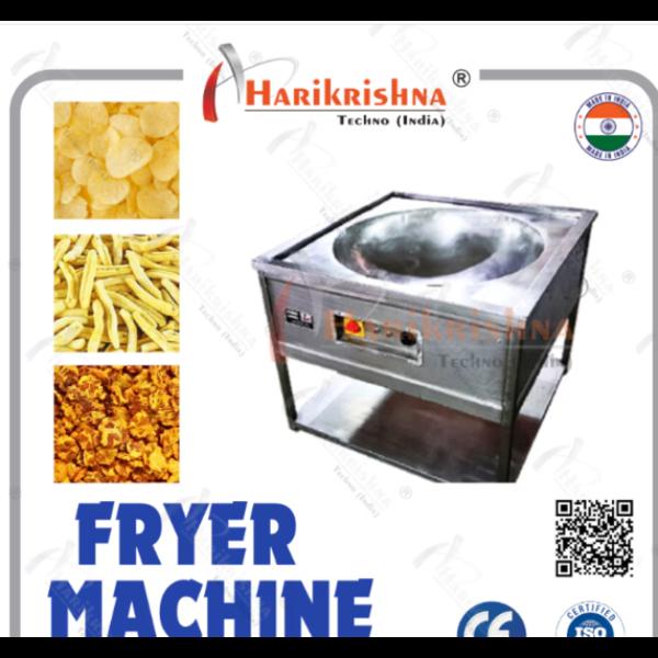 Frying is one of the most important stages in snac