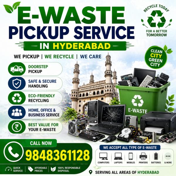 E-Waste Pickup Service in Hyde