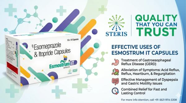 Esomeprazole और Itopride के उपयोग, फायदे और साइड इ