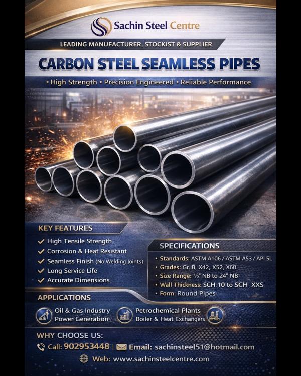Buy Carbon Steel Seamless