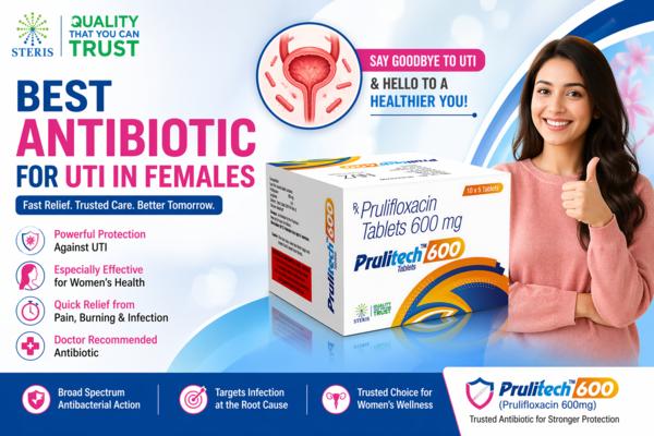 Best Antibiotic for UTI in Females in India: Safe,