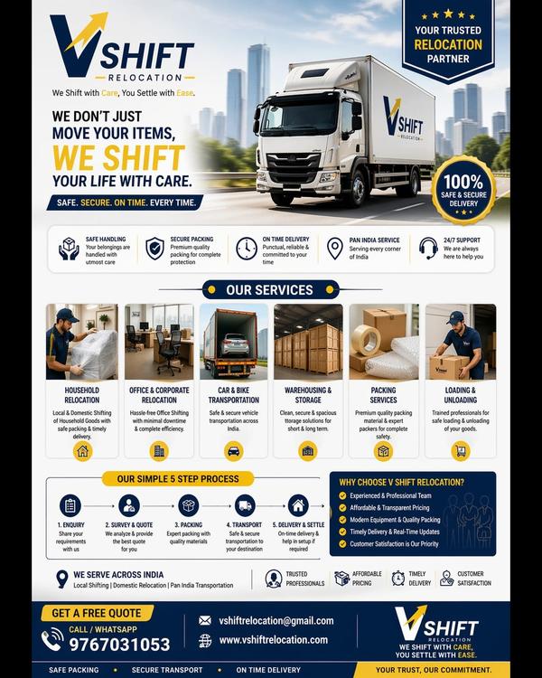 v shift relocation nashik tago