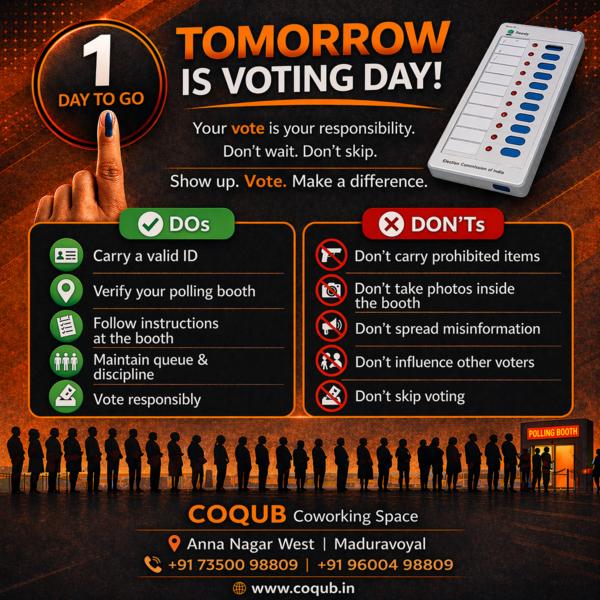 Make your vote count and be pa