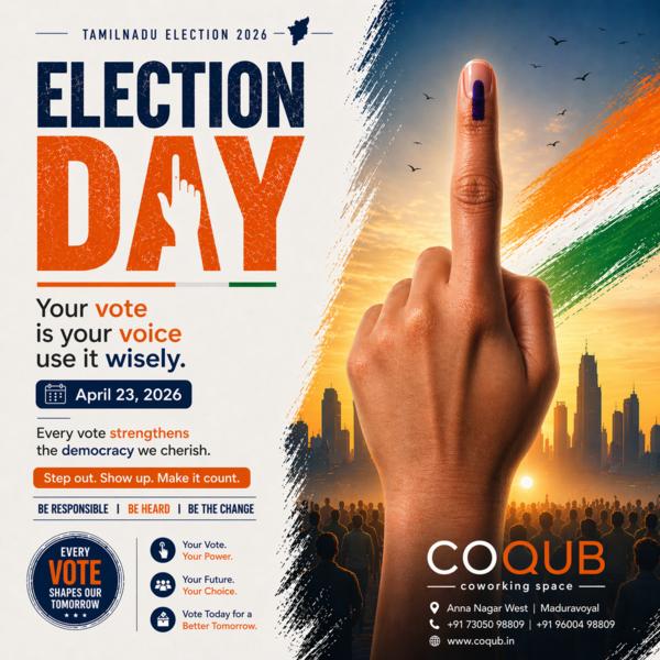 Your vote is your voice.