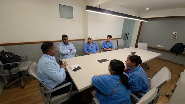 trained housekeeping staff vad