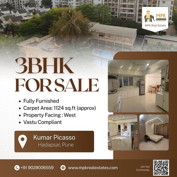 3 BHK Flat for Sale – Kumar Pi