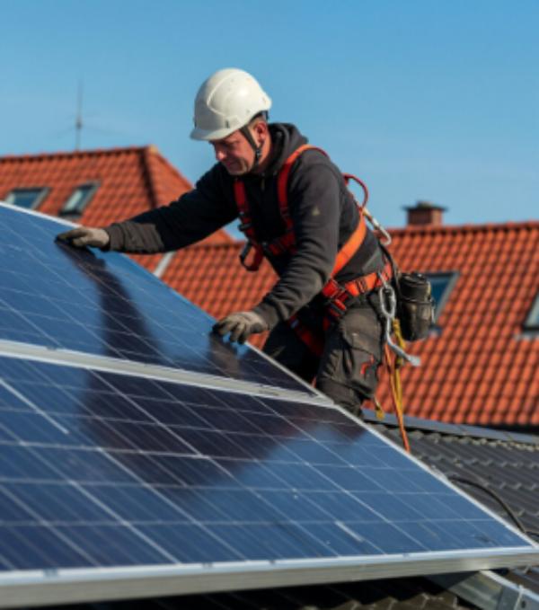 Ongrid solar installation in K